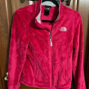 The North Face Pink Osito Plush Jacket‎ Womens Size Small